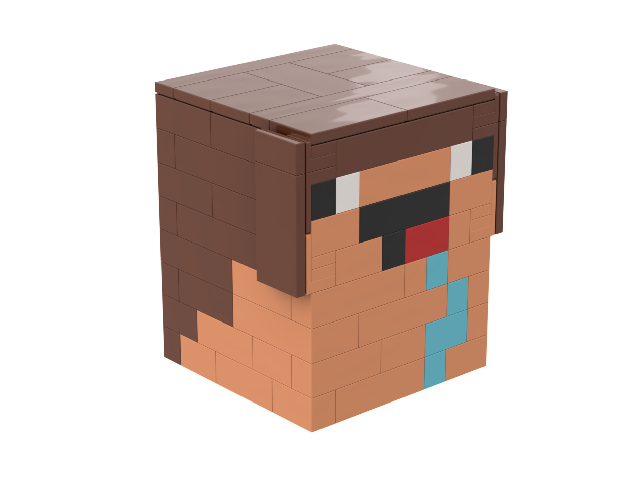 Minecraft - Steve Noob Head