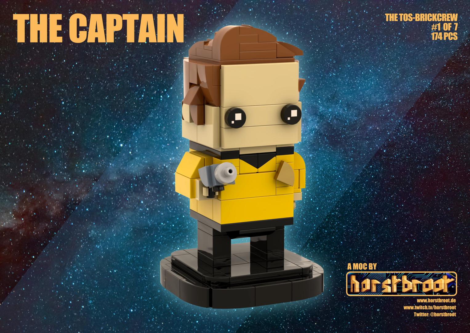 The Captain | TOS Brickcrew #1 of 7