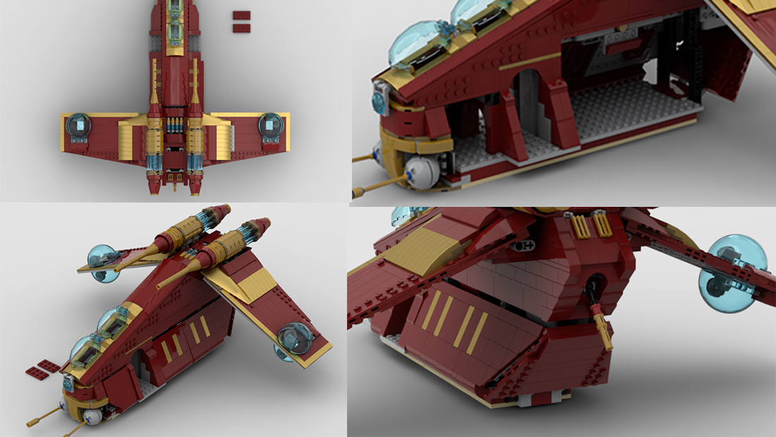 MCU Iron gunship LEGO