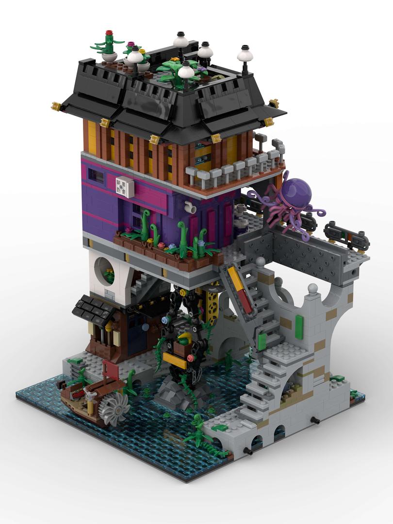 Ninjago City MOC Building 01