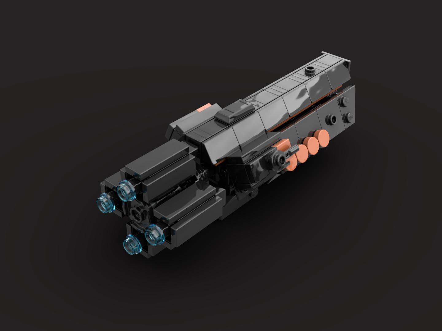 The Expanse MCRN Scirocco class assault cruiser