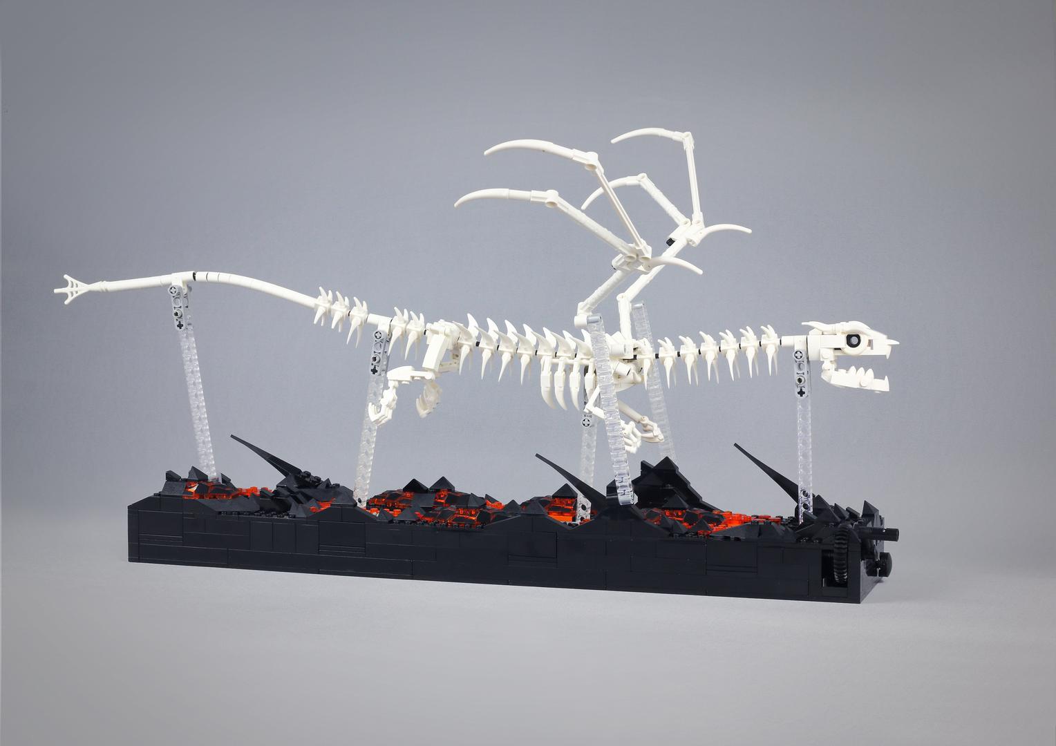 Lego Kinetic Dragon Skeleton