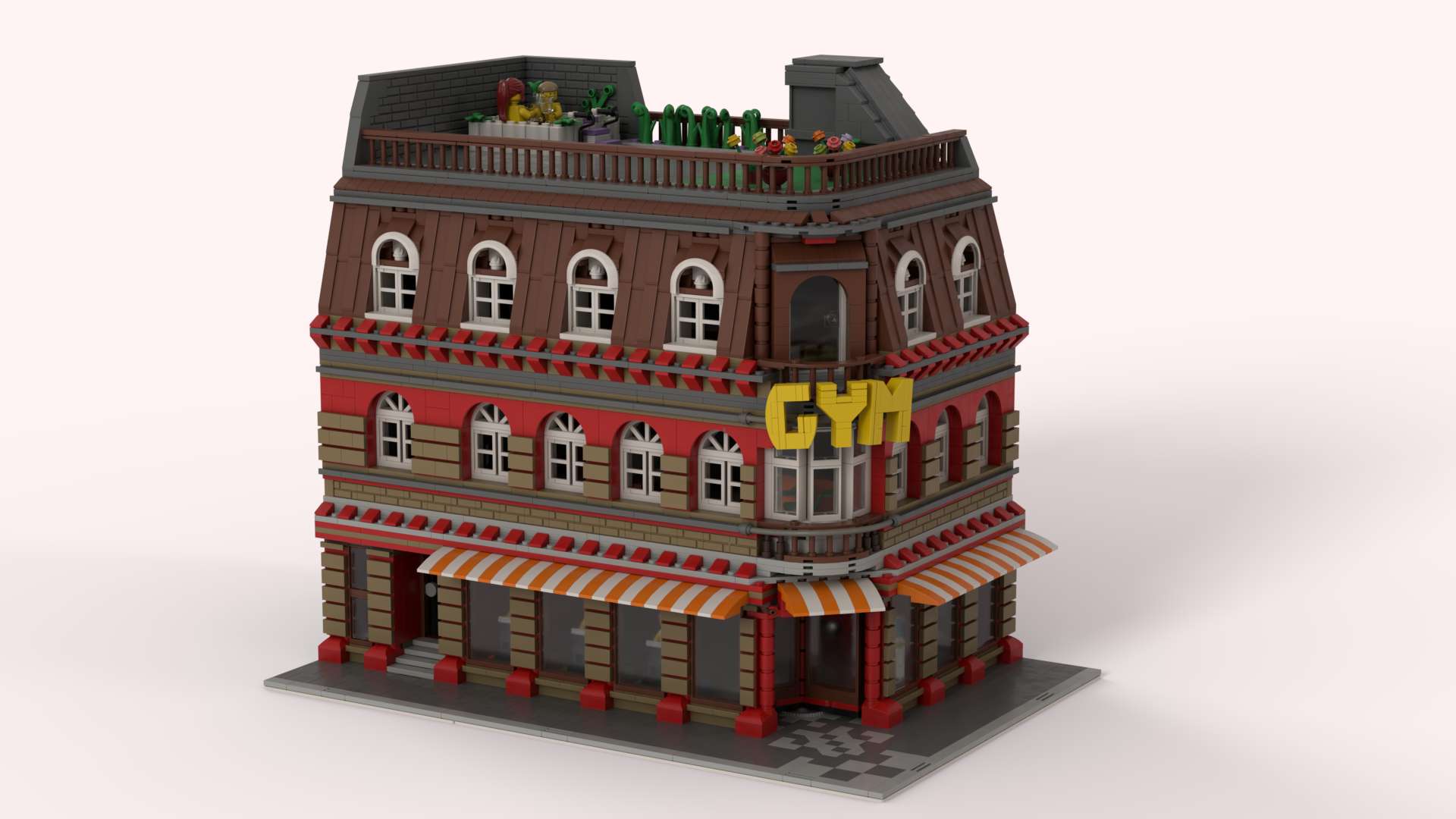 Modular Building "Gym with Apartement"