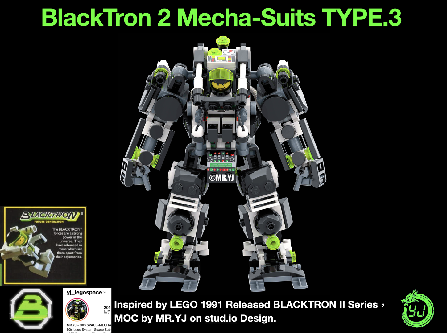 BLACKTRON2 Mech-Suit TYPE.3 by MR.YJ