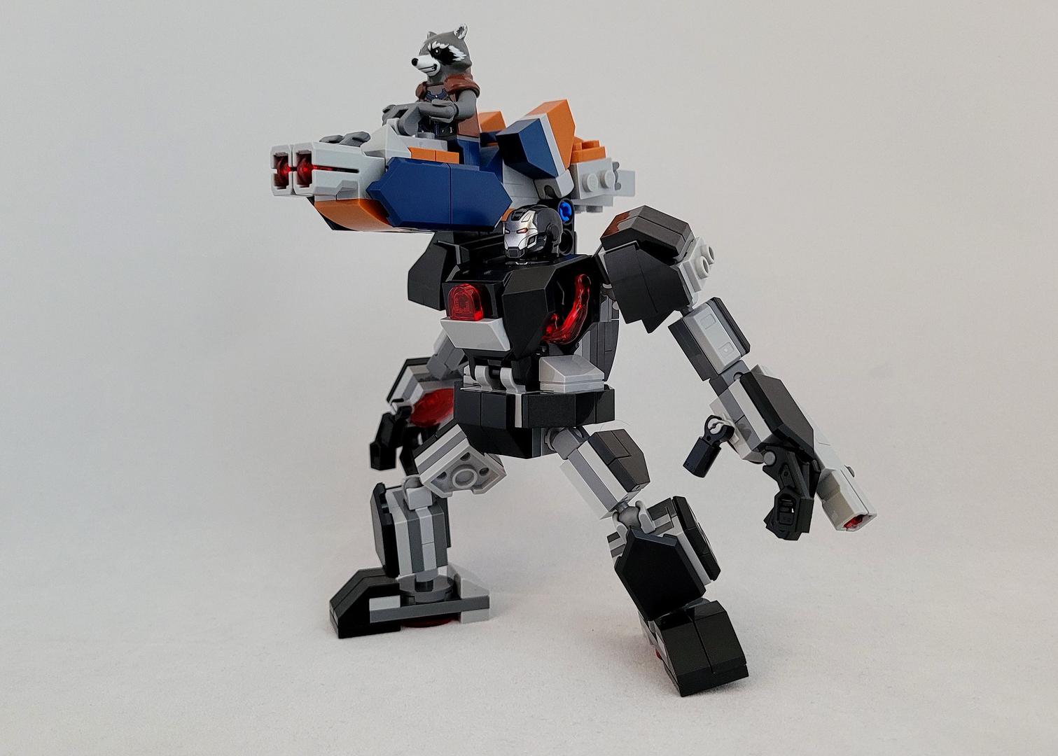 War Machine &amp; Rocket Raccoon Mech Armor Duo