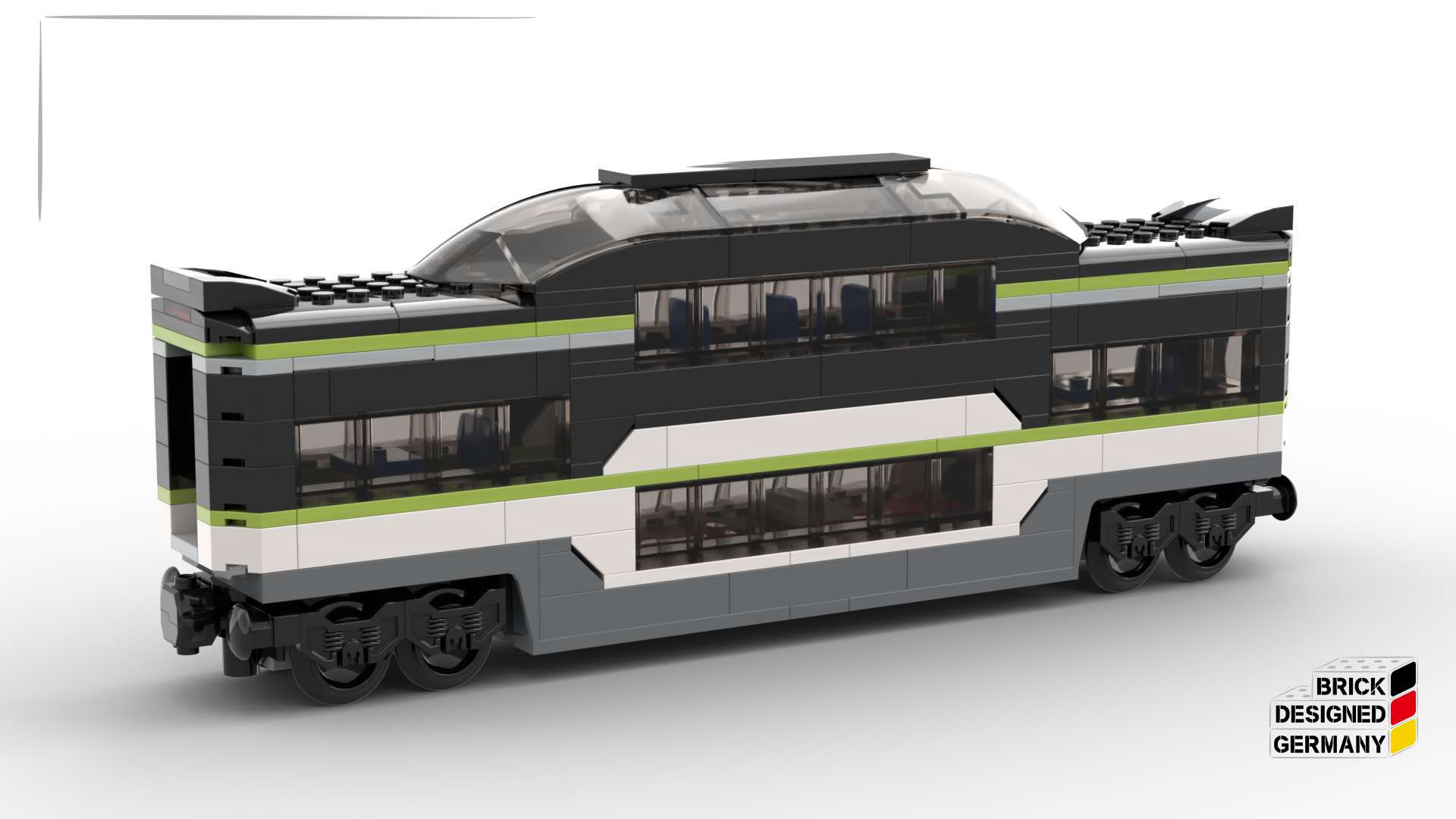 Dome Car for Passenger Train 60337