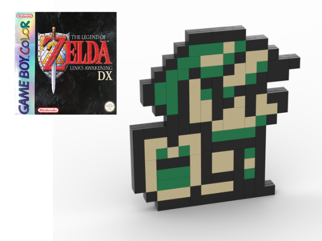 Link's Awakening DX Game Boy Color Sprite
