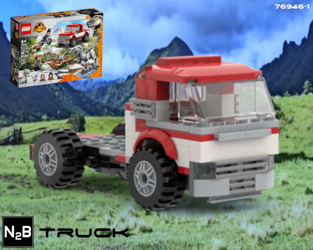 Truck - Lego 76946 alternate build 1 alternate build