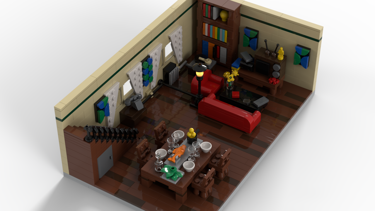 90s Dining/Living Room