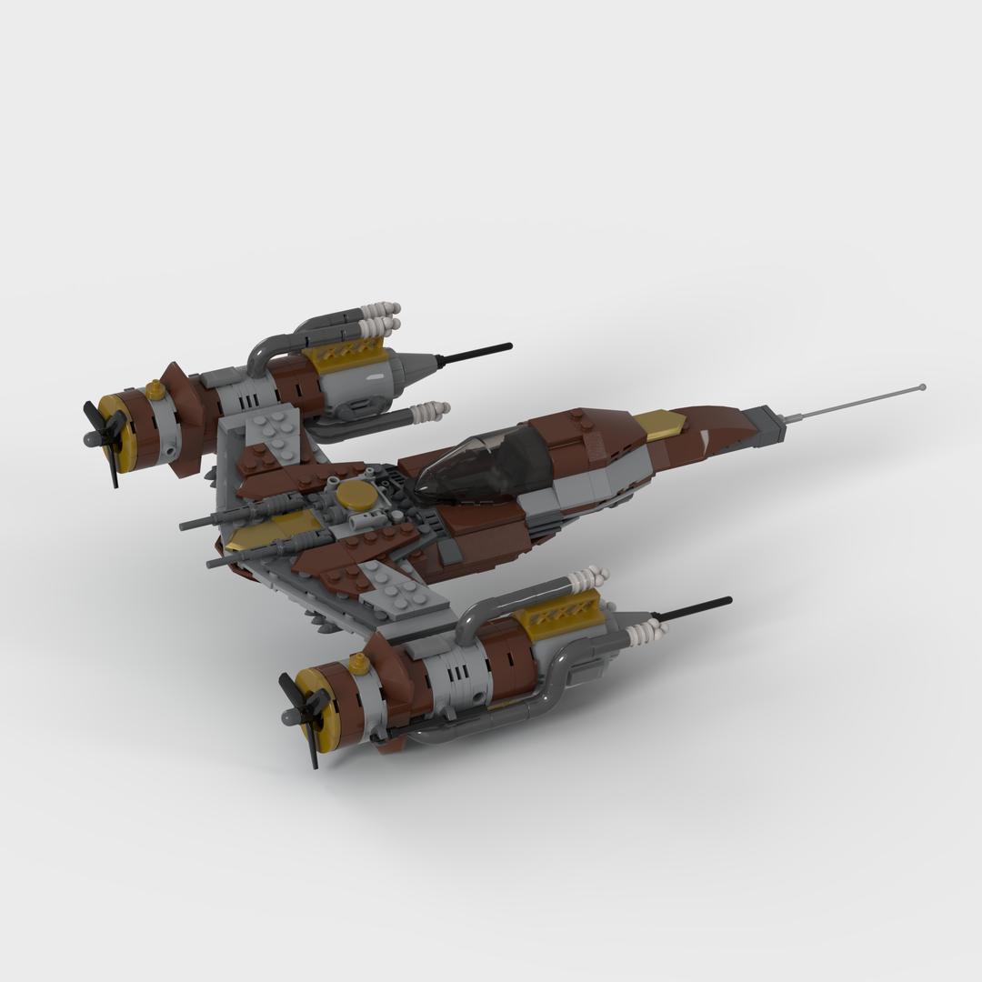 Steampunk N1 Starfighter