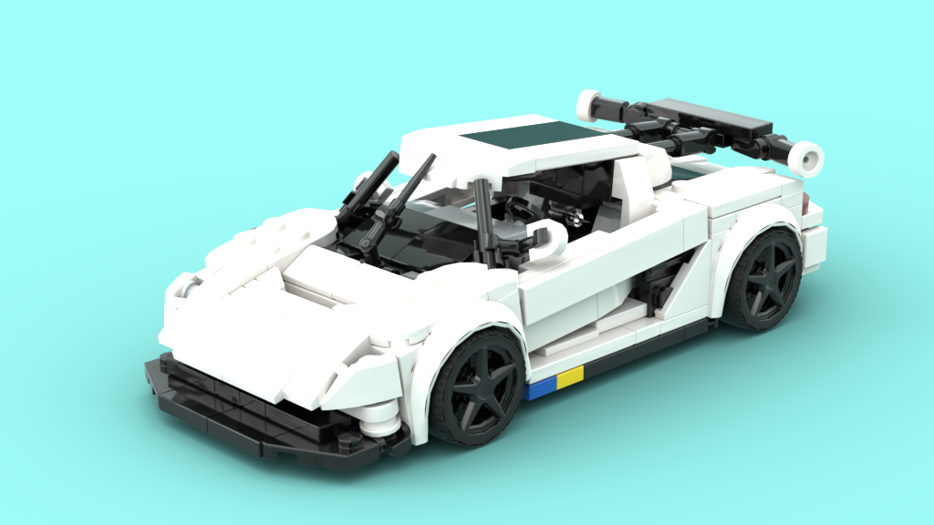 Koenigsegg Jesko (MOC-114640) - LEGO MOC | MOC Tracker