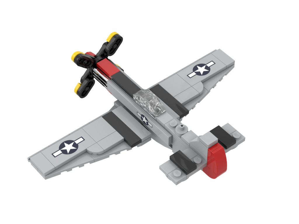 P-51D Mustang - Microfig Scale
