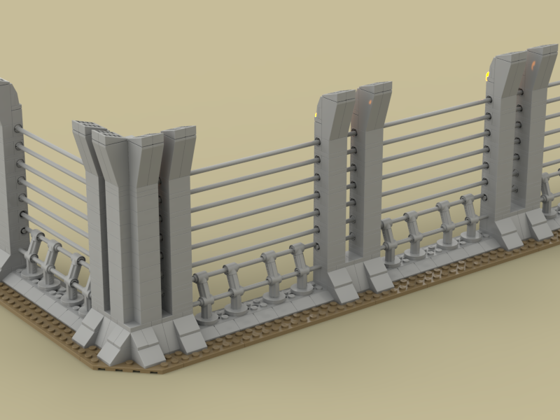 Jurassic Park - fence for T-Rex