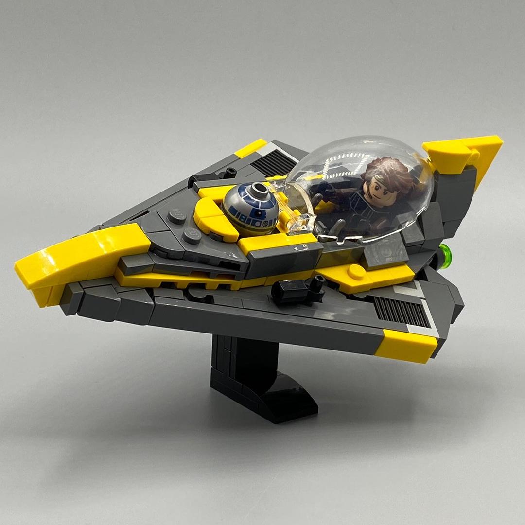 Anakin's Jedi Starfighter - Chibi Scale