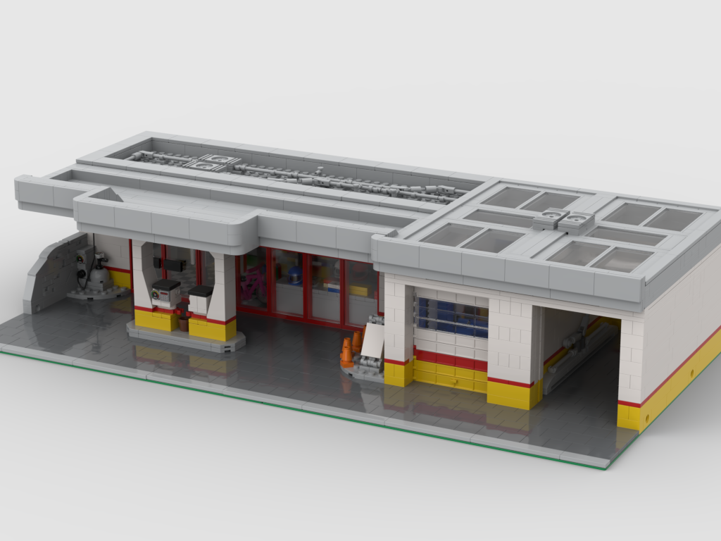 Gasstation/Tankstelle Modularstyle