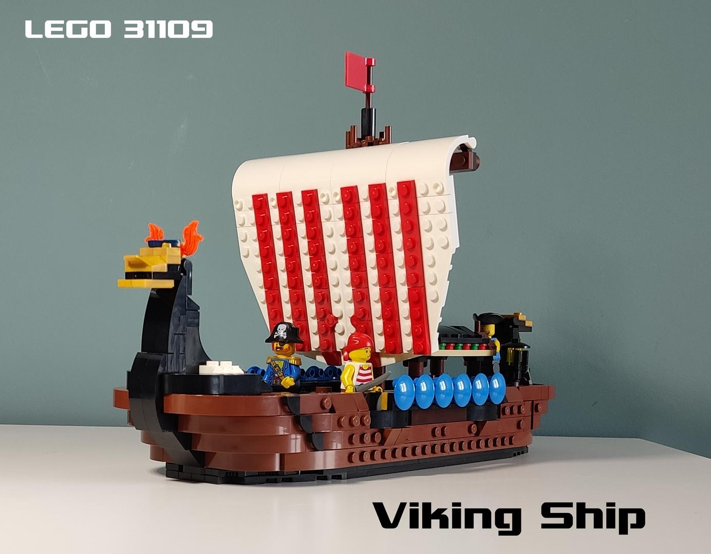 31109 Viking Ship alternate build