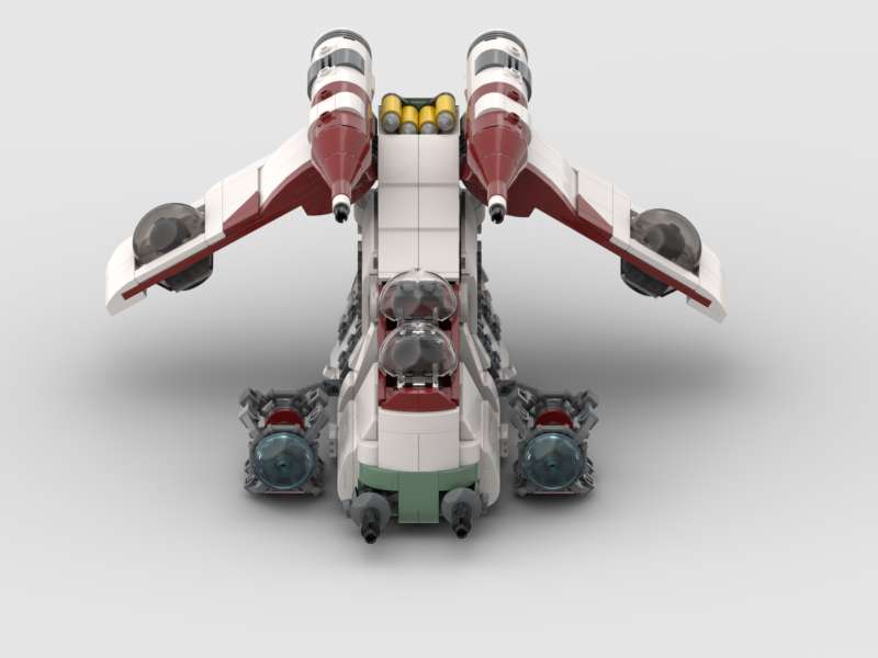 LAAT Gunship - Play Scale (MOC-115609) - LEGO MOC | MOC Tracker