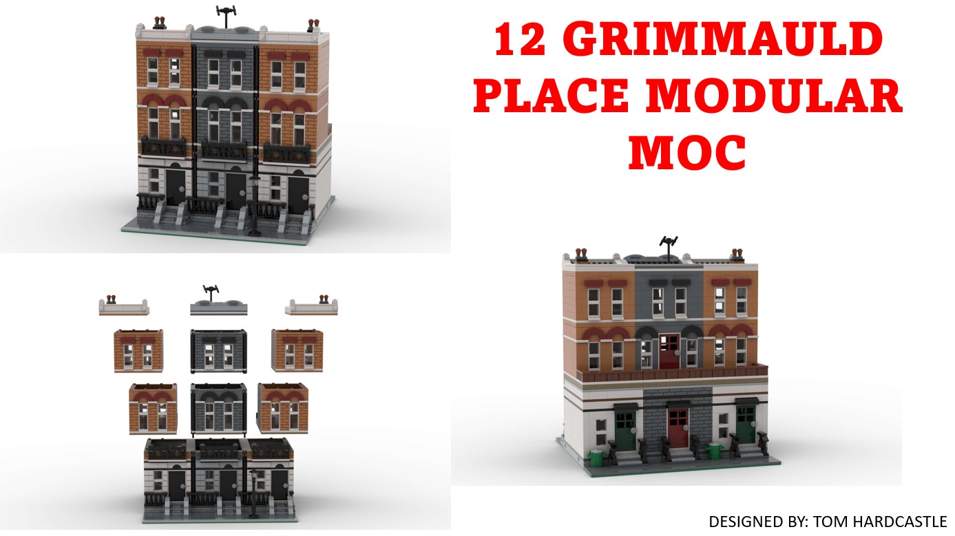 12 Grimmauld Place - Modular MOC