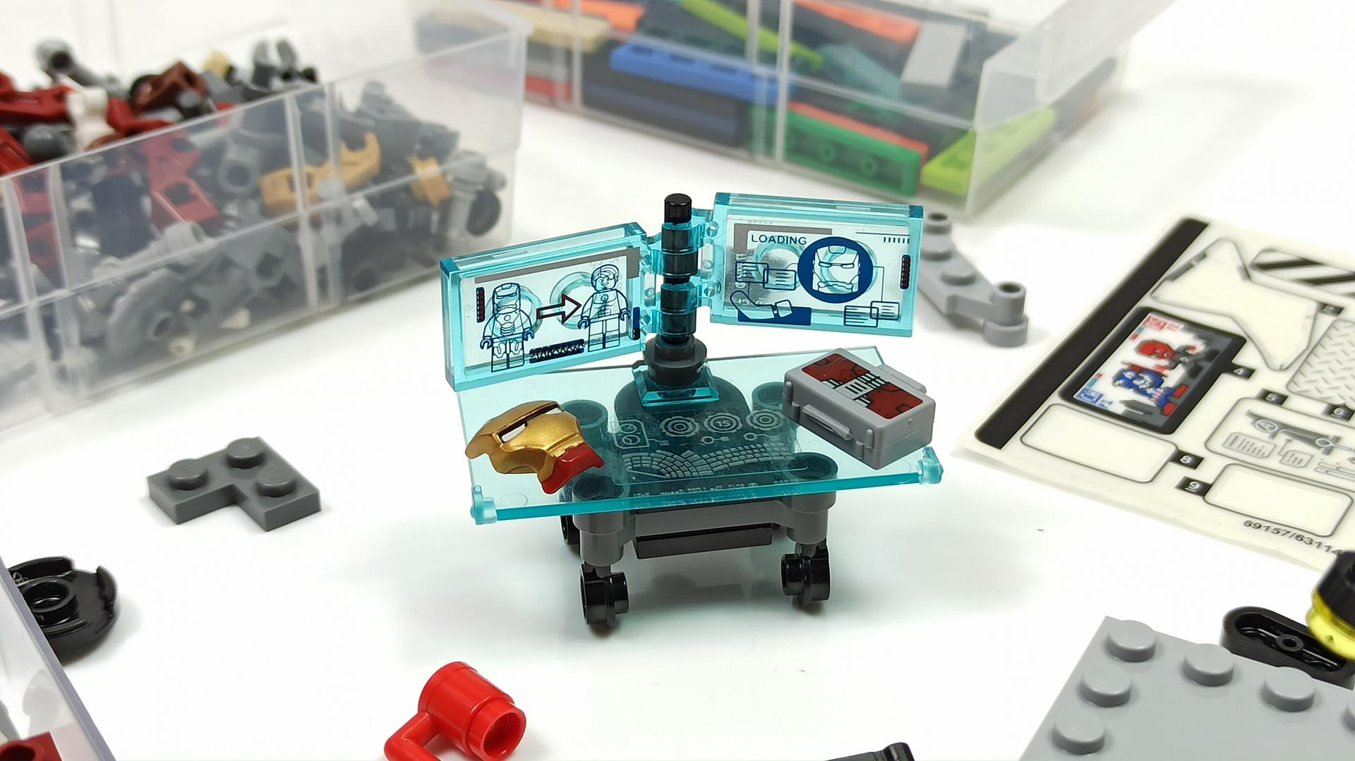 Iron Man Hall of Armor - Tony's Desk