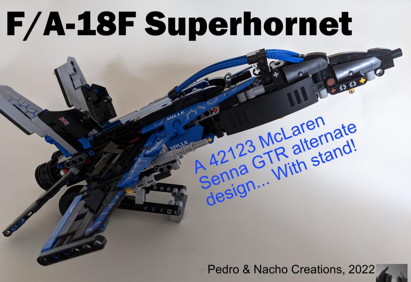 F/A-18F Superhornet (42123 McLaren Senna GTR)