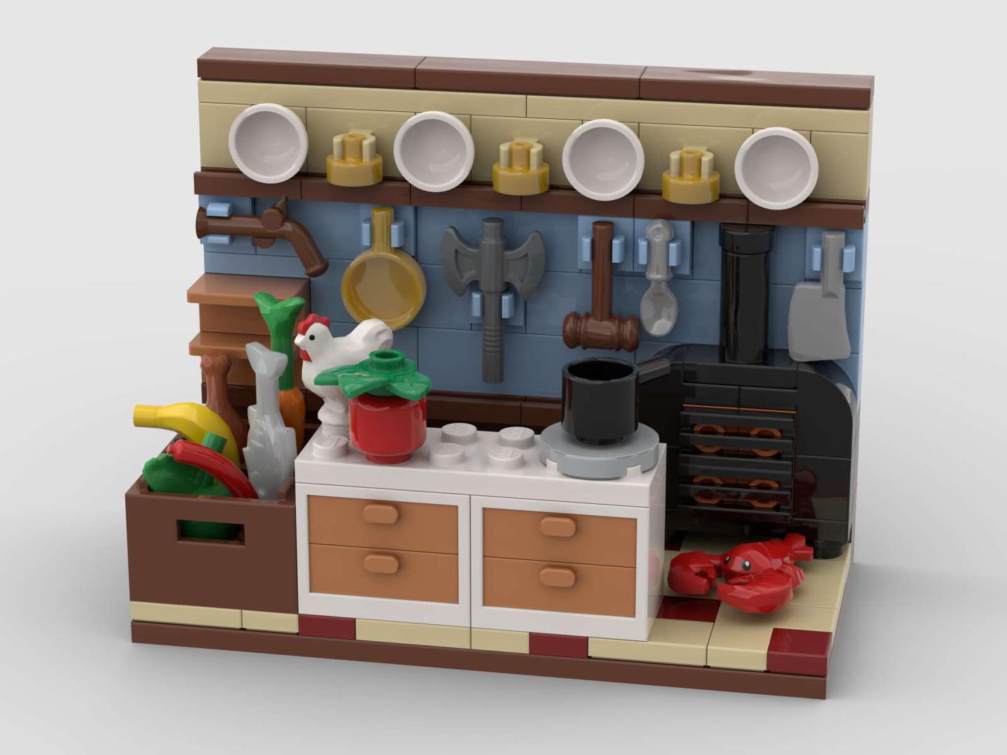 Swedish Chef's Kitchen - A Muppet Theatre Scene