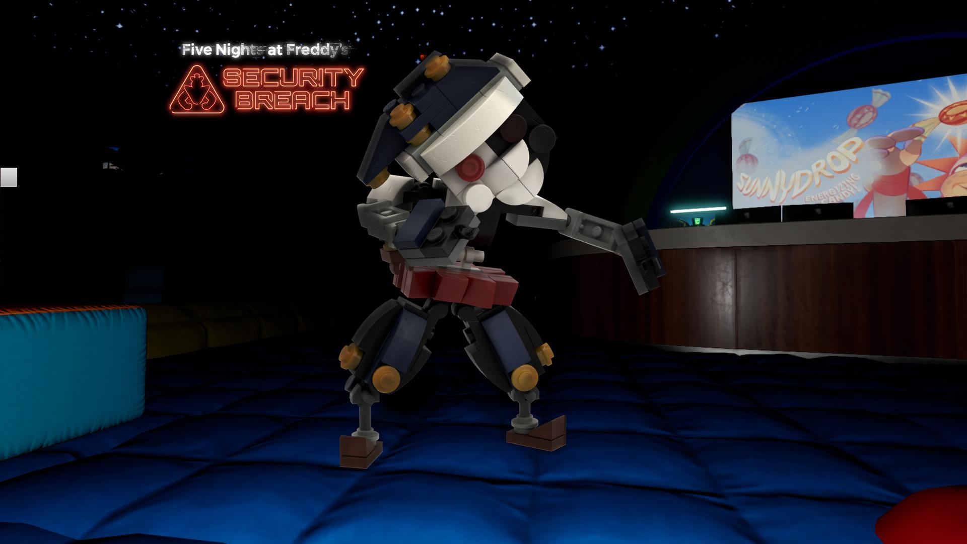 Moon, The Daycare Attendent from Five Nights at Freddy's: Security Breach (FNaF SB)