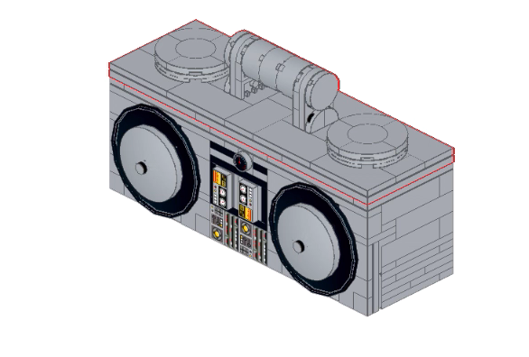 Brick-Built Radio