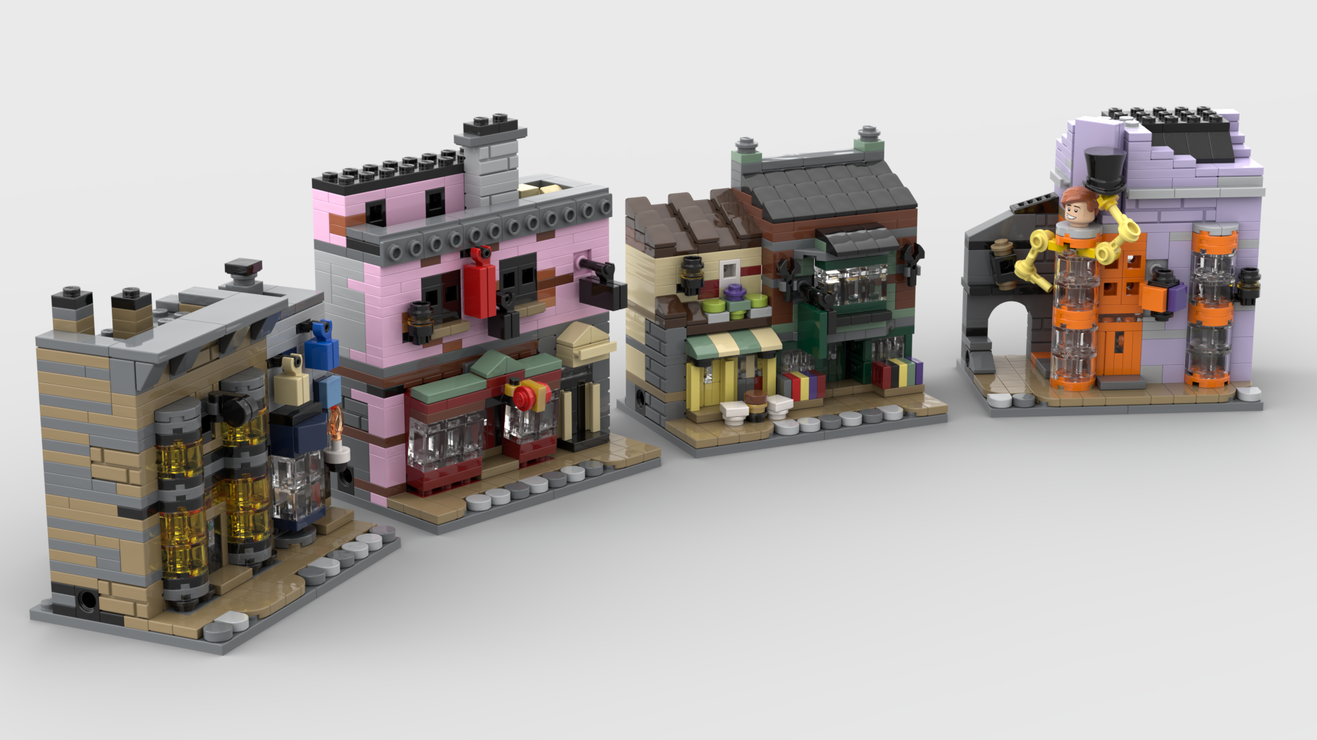 Mini 75978 Diagon Alley