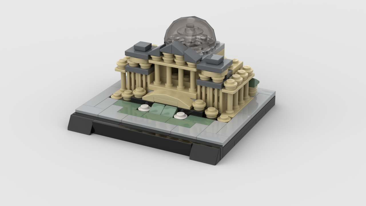 21027 Berlin Alternative Build - Reichstag alternate build