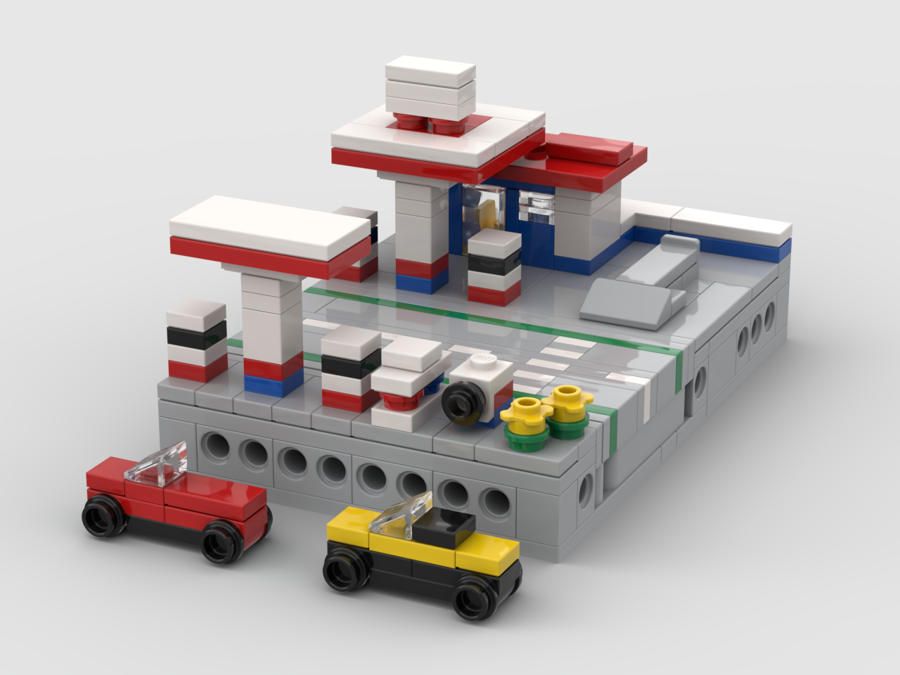 6375 - Exxon Gas Station (microscale version)