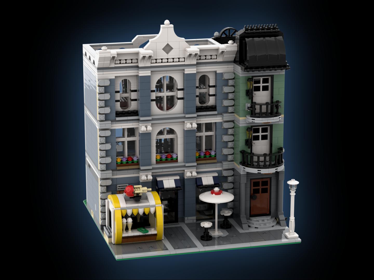 Gym &amp; Ice Cream Stand - 10255 Assembly Square Alternative Build