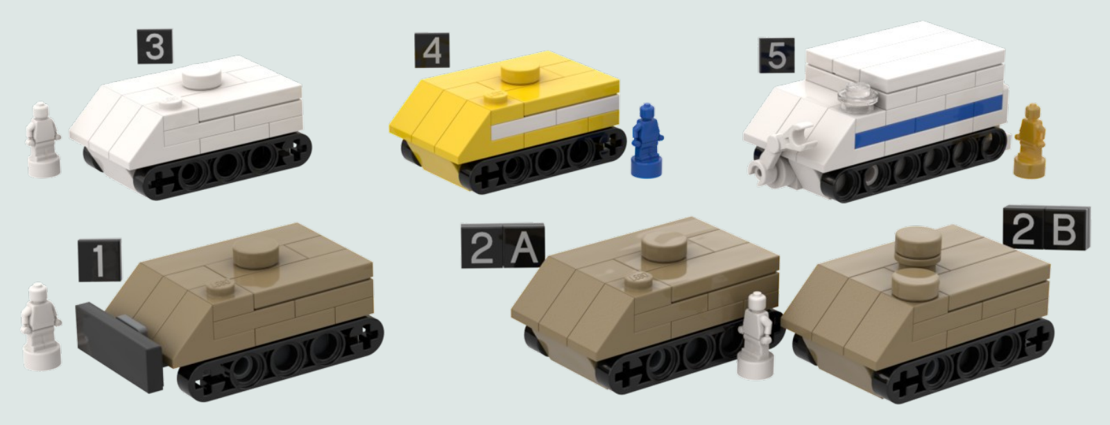 NASA M113 rescue vehicles and XHRV-1