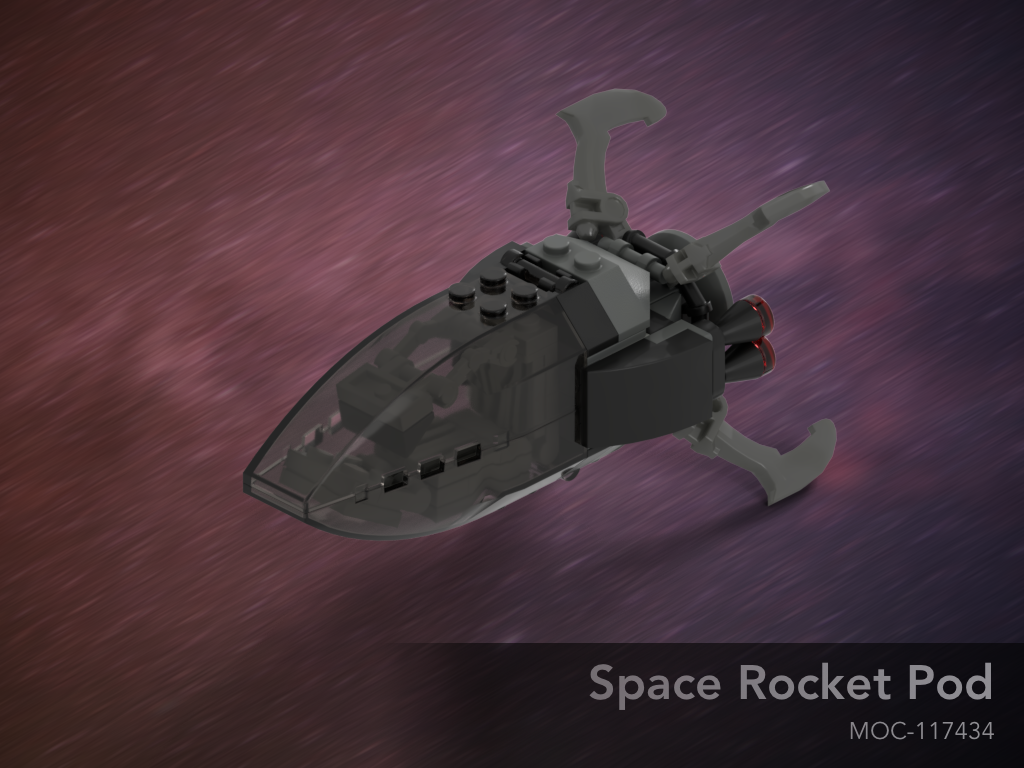 Rocket Pod (MOC-117434) - LEGO MOC | MOC Tracker