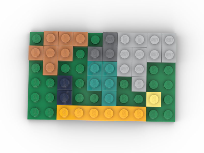10270 World Map 1: 613 000 000 alternate build