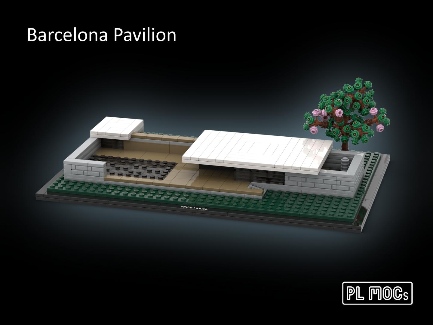 Barcelona Pavilion - 21054 The White House Alternative Build alternate build