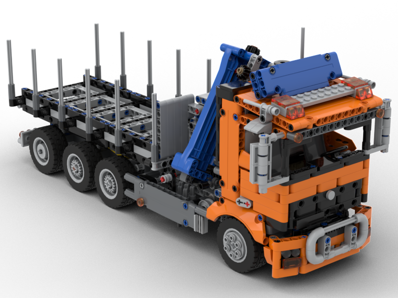 Hooklift Truck "Mercedes" (42128 B-Model)