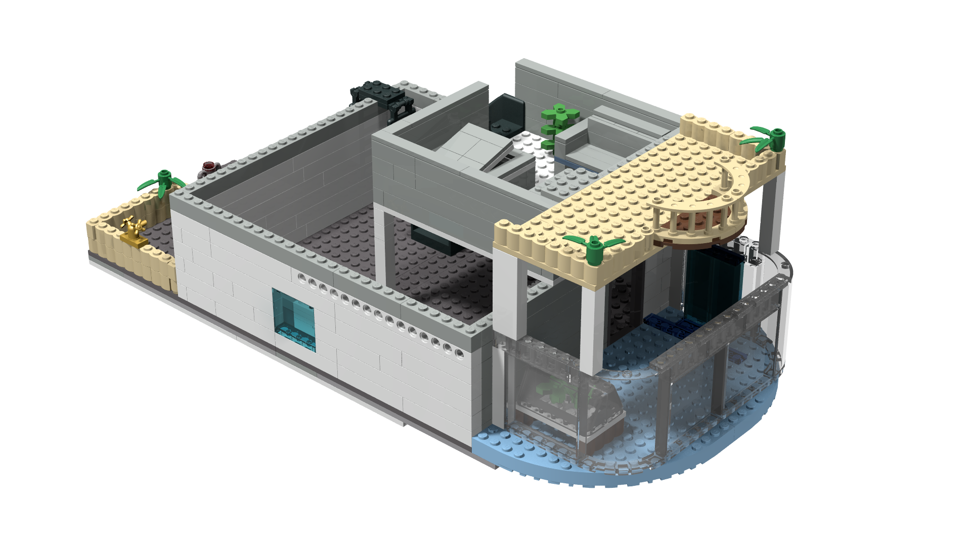 Lego House Boat