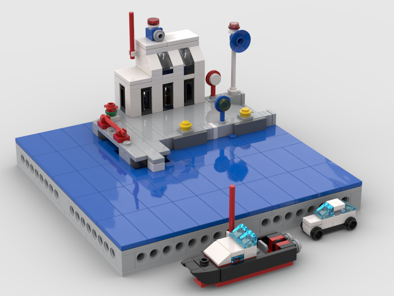 6540 - Pier Police (microscale version)