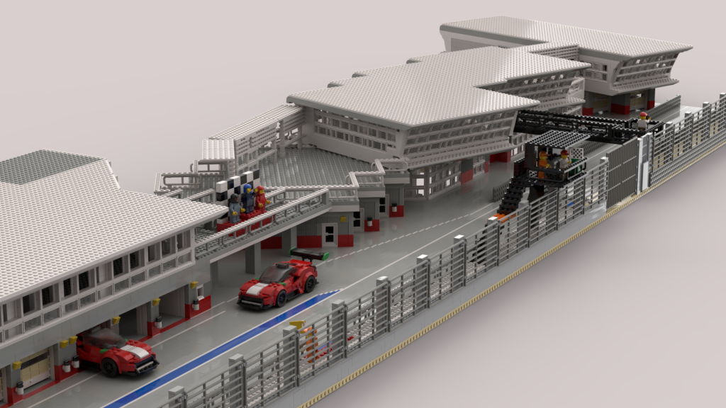 Dubai Autodrome Pit Lane Complex