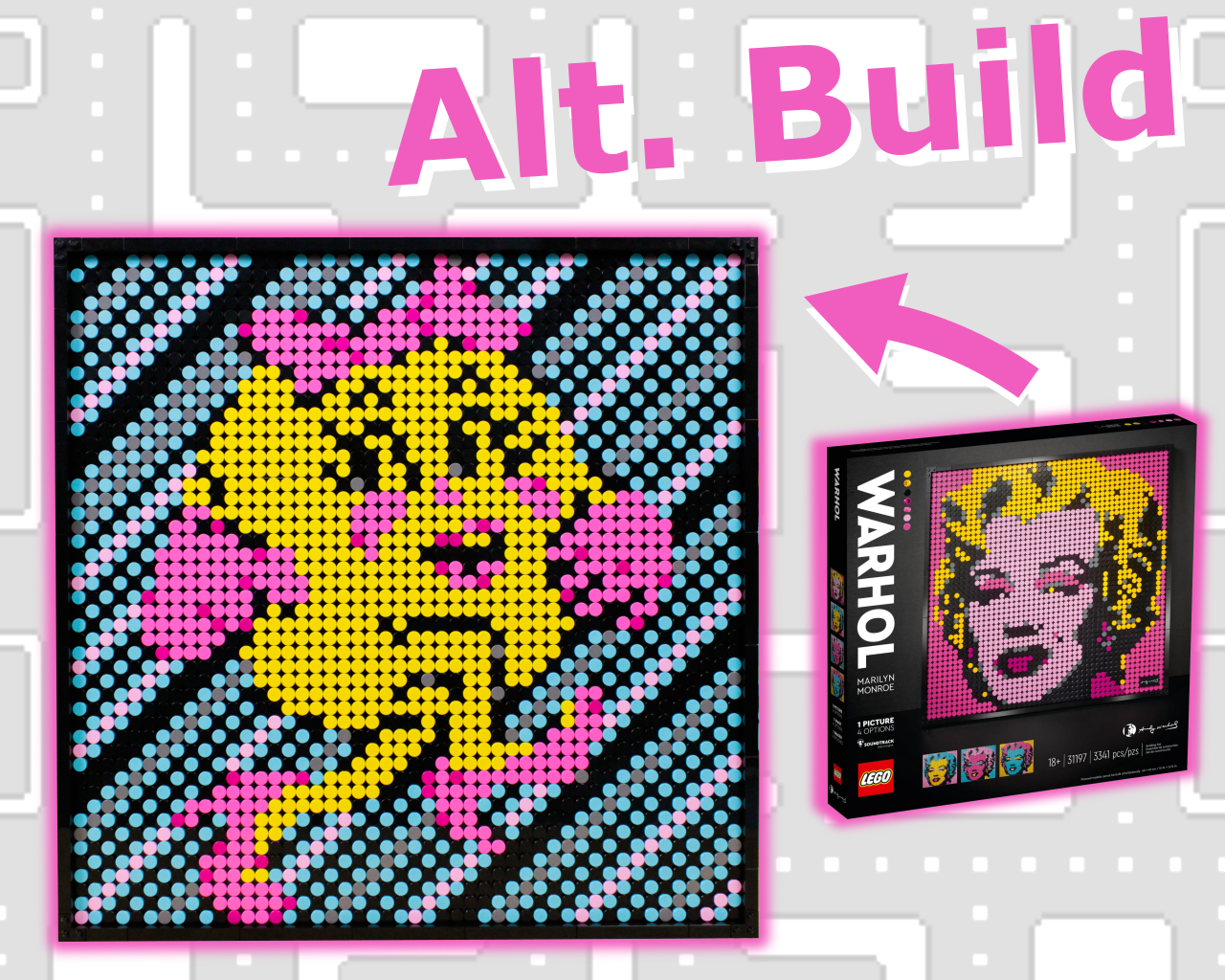 Ms Pac-man Art Alt Build alternate build