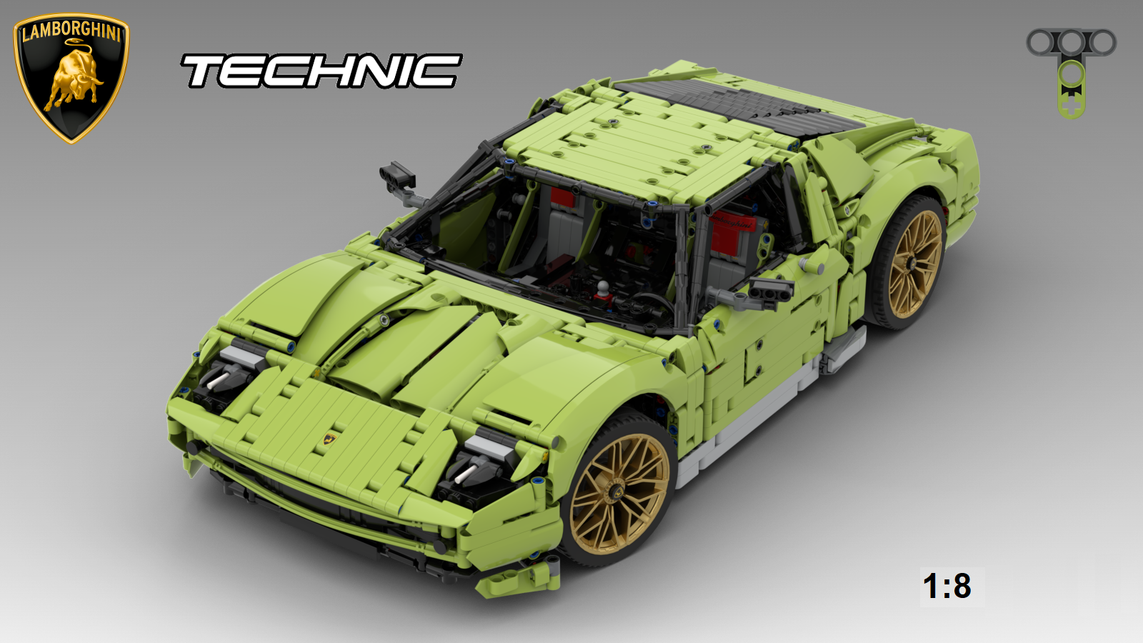 42115 Lamborghini Miura Concept - alternate build