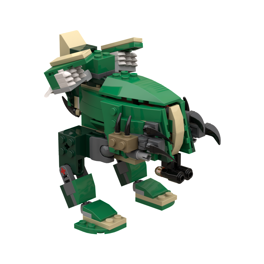 31058 - Mech: Green Walker (MOC-119003) - LEGO MOC | MOC Tracker