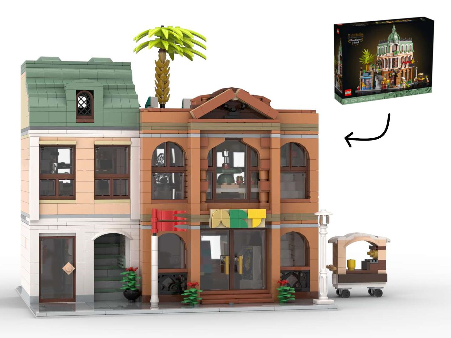 Exciting Exhibition (alt build of Boutique Hotel - 10297) alternate build