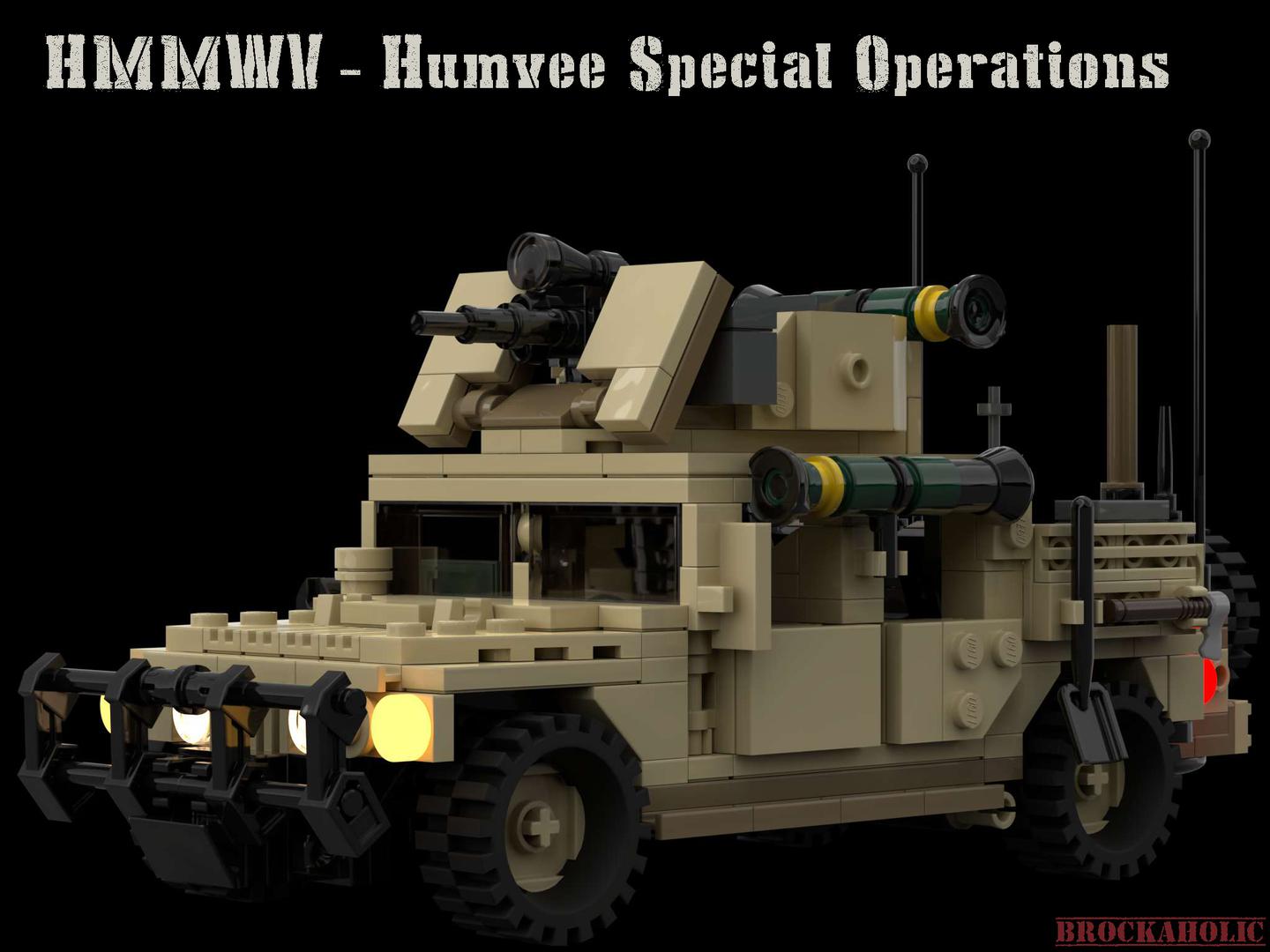 HUMVEE SPECIAL OPERATIONS Delta - Diorama Taliban Checkpoint Road to Kandaha