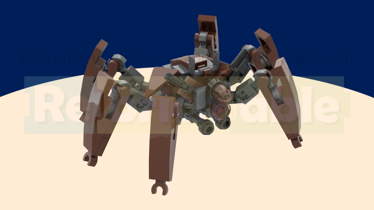 Clone Wars Crab Droid (AT-TE)