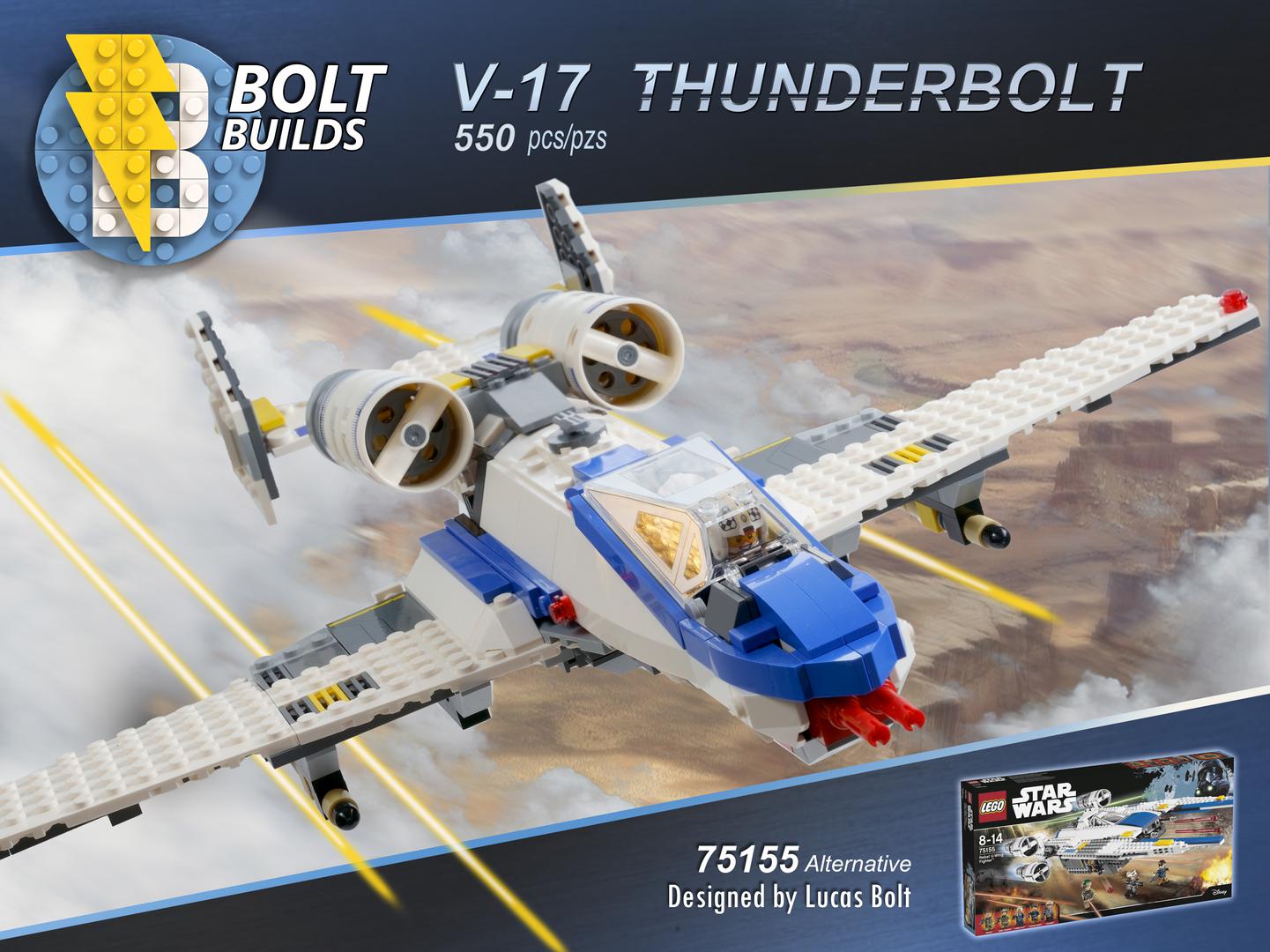 V-17 Thunderbolt - Alternative to 75155