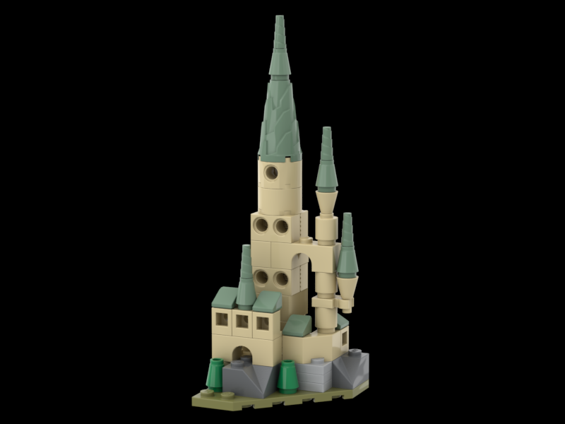 30435 Eerie Castle alternate build