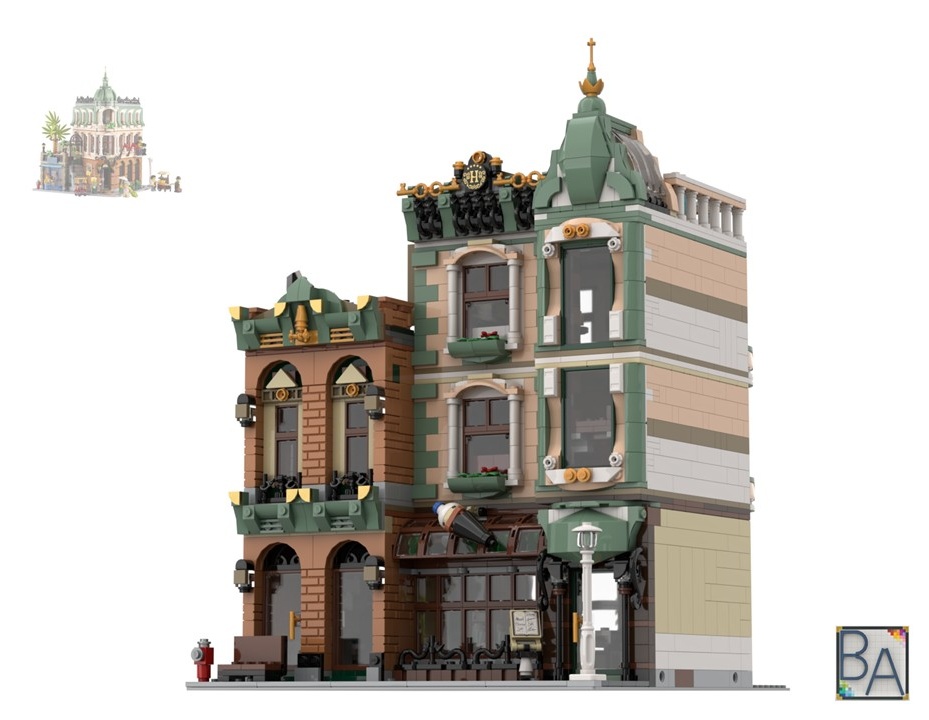 Town Square Commercial Building alternate build