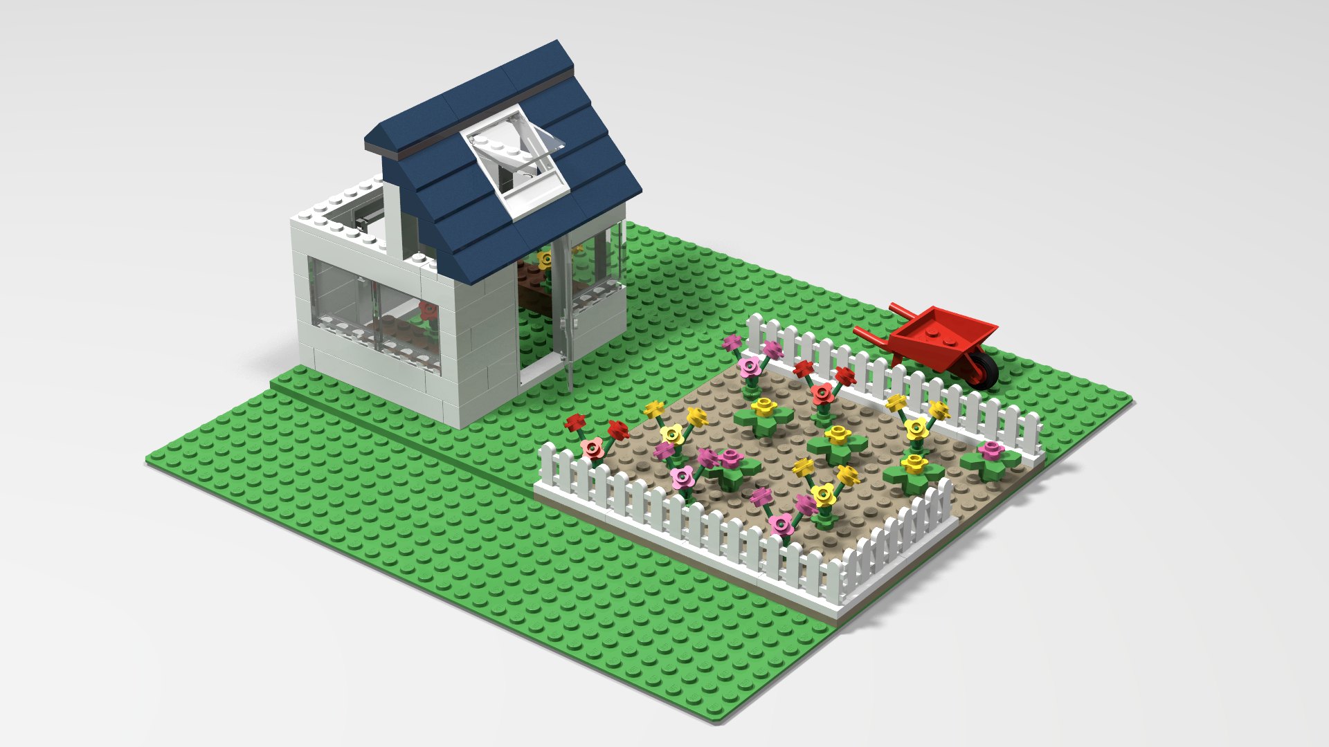 Lego Greenhouse &amp; Garden