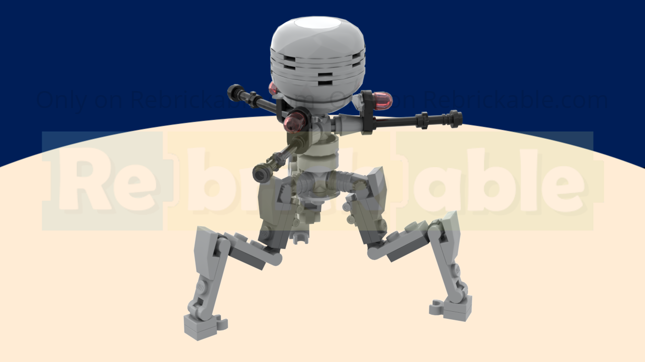 Clone Wars - Utapau - Octuptarra Combat tri-droid